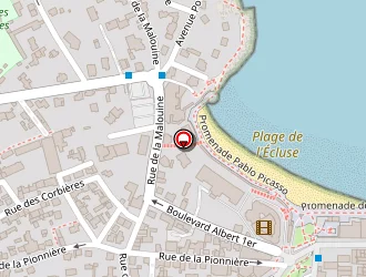 Carte de Paraggi à Dinard