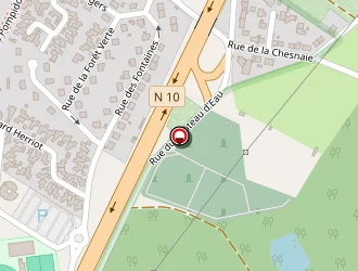 Carte de Piscine Des Fontaines à Rambouillet