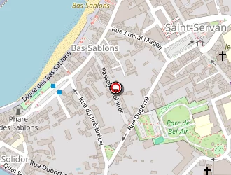 Carte de Sous Direction Systemes D'information. à Saint-malo