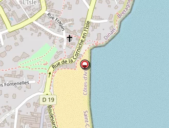 Carte de Square Café à Saint-cast-le-guildo