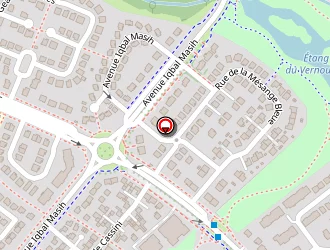 Carte de David Georges à Lieusaint