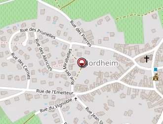 Carte de Bucher Joël à Nordheim