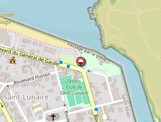 Carte de Maison Favin à Saint-lunaire