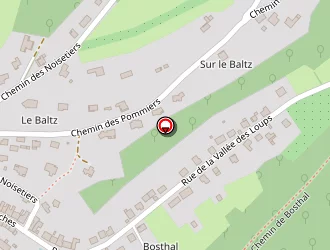 Carte de Site D'escalade à Abreschviller