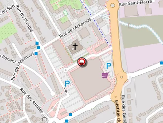 Carte de La Poste à Saint-malo