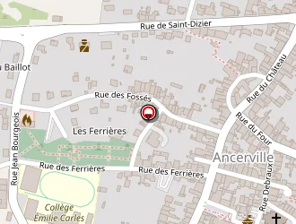 Carte de Le Buro à Ancerville