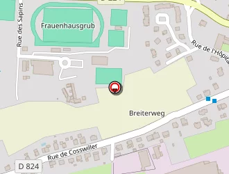 Carte de Auer Caroline à Wasselonne