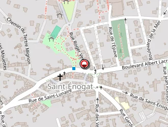 Carte de Côte & Plage à Dinard