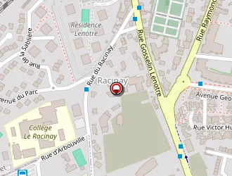 Carte de Collège Le Racinay à Rambouillet