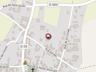 Carte de Forby Jessy à Larzicourt