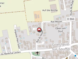 Carte de Bernhard Bernhard à Griesheim-sur-souffel