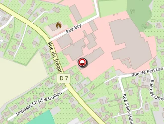 Carte de Complexe Sportif à Lanvollon