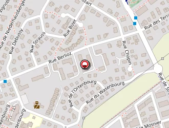 Carte de Allienet à Mundolsheim