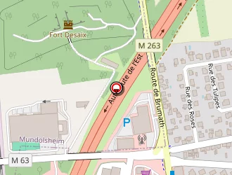 Carte de Ssg à Souffelweyersheim