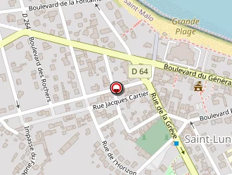 Carte de La Poste à Saint-lunaire