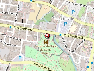 Carte de Encre Station à Saint-dizier