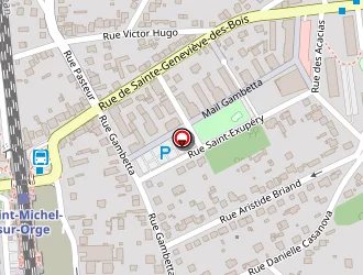 Carte de La Formathèque à Saint-michel-sur-orge