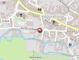 Carte de Alventi à Wasselonne