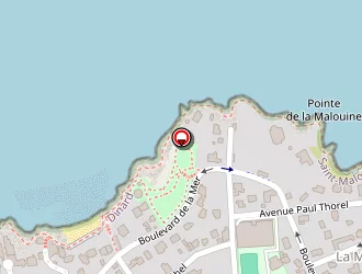 Carte de Bosse Frederic à Dinard