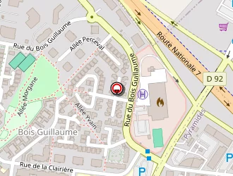 Carte de Peuvrier Philippe à Évry