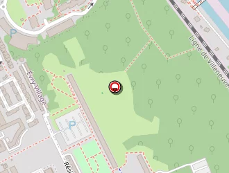 Carte de Gymnase Piat à Évry