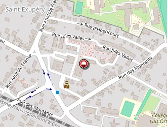 Carte de Parisot Depret à Saint-dizier