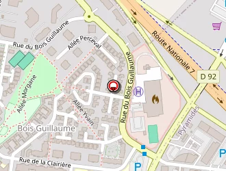 Carte de Gaye Makane à Évry