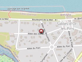 Carte de Les Hamacs à Fréhel