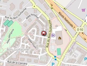 Carte de Franprix à Évry