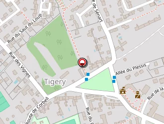 Carte de Pauwels à Tigery