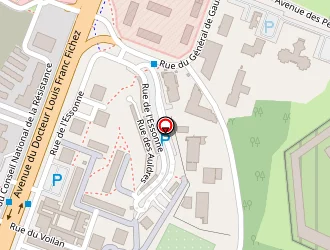 Carte de La Poste à Fleury-mérogis