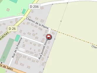 Carte de Salle Polyvalente à Mortrée