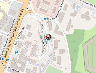 Carte de Ecoles Primaires à Fleury-mérogis