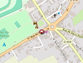 Carte de Hôtel Saint Pierre à Rânes