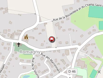 Carte de Terrain De Boules à Romagny