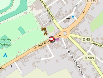 Carte de Clos Fromentin (earl) à Rânes