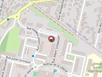 Carte de Lycée Albert Einstein à Sainte-geneviève-des-bois