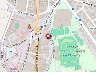 Carte de Lycee Professionnel Maritime à Saint-malo