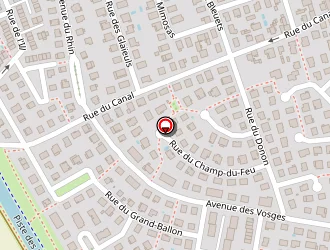 Carte de Elisabeth Vincent à Reichstett