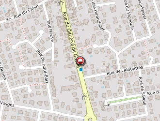 Carte de La Poste à Reichstett