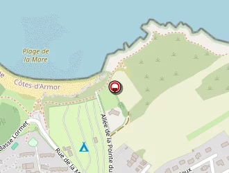 Carte de La Crique à Saint-cast-le-guildo
