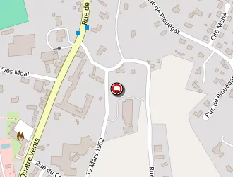 Carte de Laurent Fabrice à Lanmeur