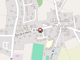 Carte de Ecole à Saint-bômer-les-forges