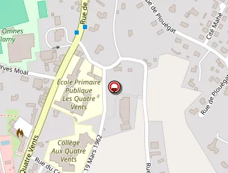 Carte de Dusendschon Astrid à Lanmeur