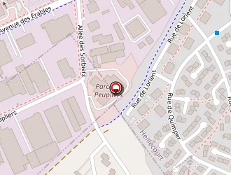 Carte de Ineo Est à Houdemont