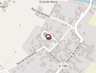 Carte de Mairie à Hallignicourt