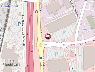 Carte de Chausséa à Houdemont