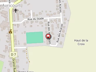 Carte de Mg Trans à Avricourt