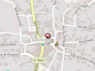 Carte de Petit Dominique à Lanmeur