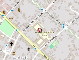 Carte de Point Ecoute Jeunes à Rambouillet